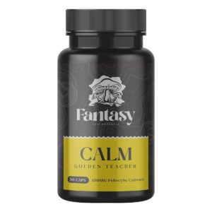 fantasy psychedelics – 150mg capsules – golden teacher – calm