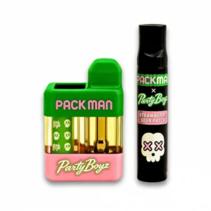 packman x partyboyz disposable 3g + pre roll combo (gen 4)