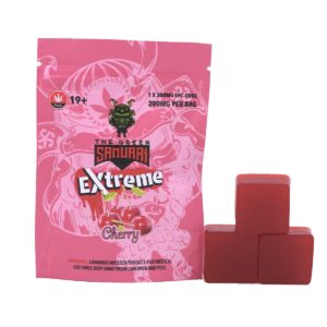 cherry 3000mg thc – extreme gummies by the green samurai