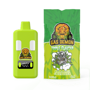 kush mintz x green crack vape 6000mg by gas demon